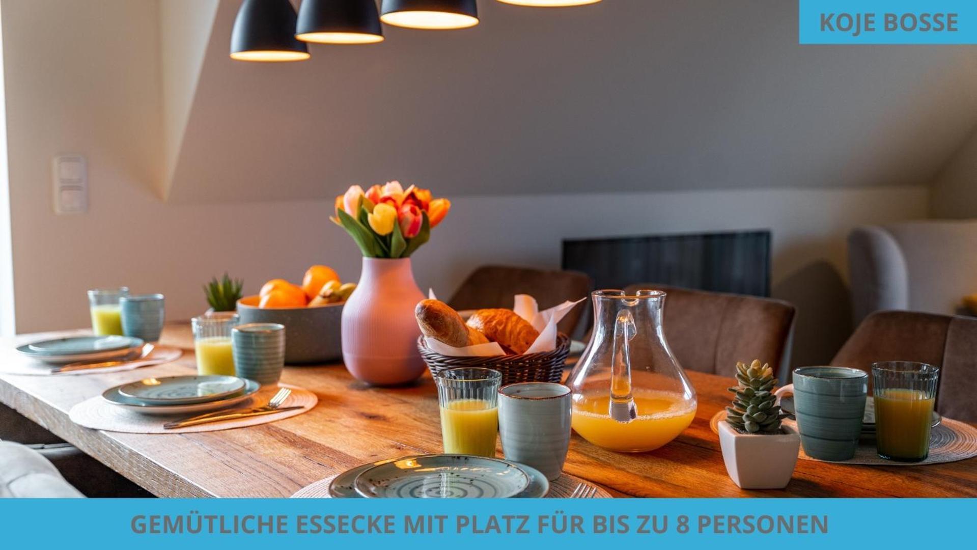 Kuestenkojen Mit 4 Ferienwohnungen Fuer 1 Bis 8 Pers Mit Diversen Schlafzimmern, Garten Oder Balkon Büsum Buitenkant foto