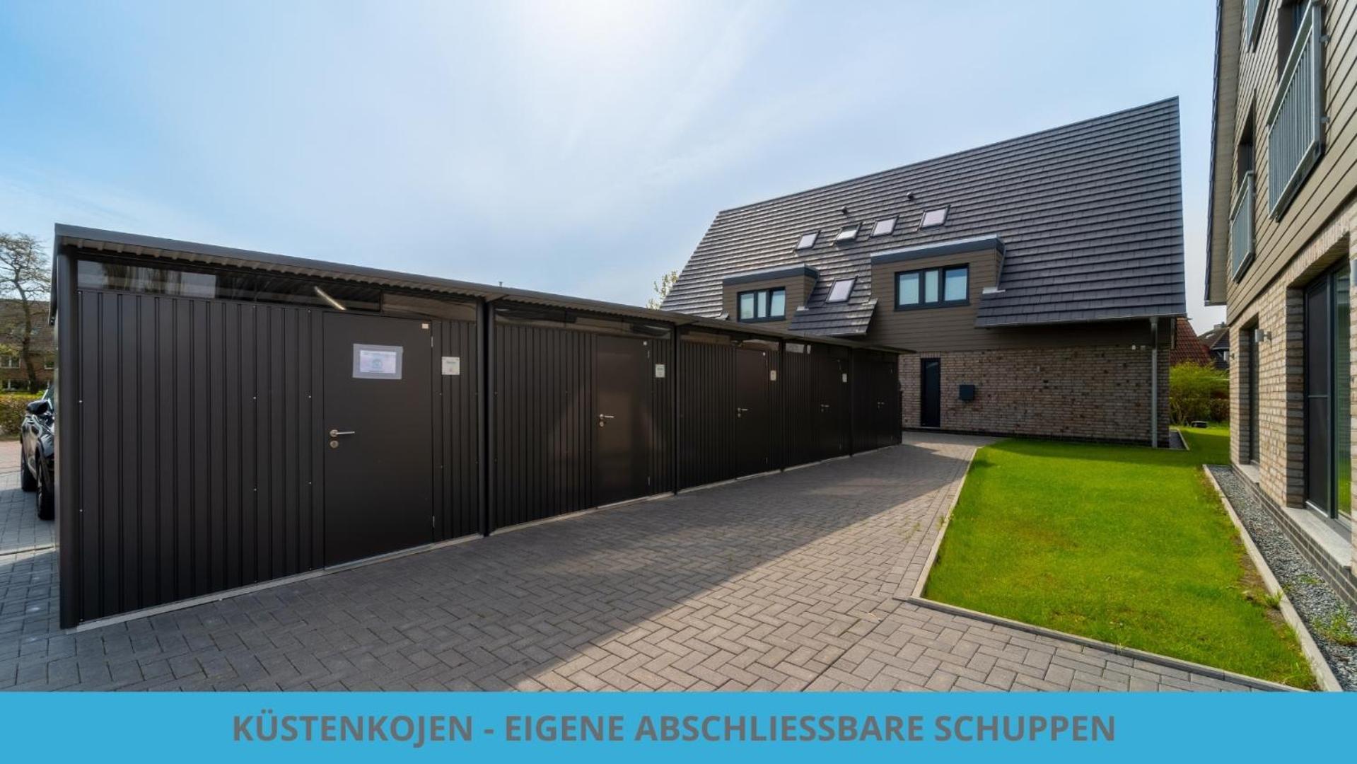 Kuestenkojen Mit 4 Ferienwohnungen Fuer 1 Bis 8 Pers Mit Diversen Schlafzimmern, Garten Oder Balkon Büsum Buitenkant foto